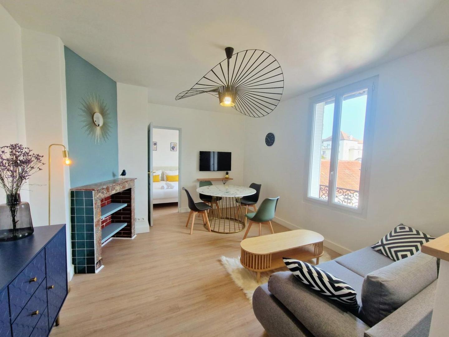 L'Etape Pisciacaise / F2 4Pers. De Standing Apartamento Poissy Exterior foto